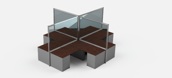 Robotunits_Office_Area_distancing_barriers